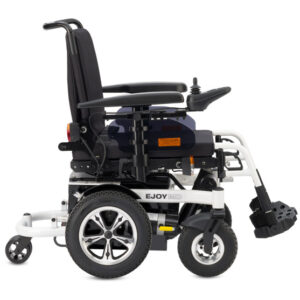 EJOY MD HMV Elektrorollstuhl mit Mittelantrieb, 6 km/h, inkl. Federung hinten mit Einzelradaufhängung, Luftbereifung, bis 140kg