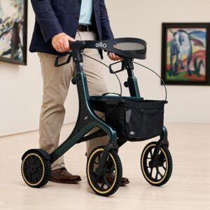 Der Ello E-Rollator, Ihr alltäglicher Begleiter, elektrischer Rollator, Schiebefunktion (bergauf) Bremsfunktion (bergab) Made in Germany (ab Sommer/Herbst 2026)