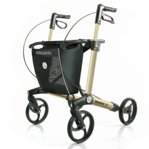 Sunrise Medical Gemino Rollator 30 Champagne Leichtgewicht-Rollator Testsieger Edition (#3376)