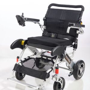 Movingstar 401 (XL), Elektro Rollstuhl, faltbar, nur 26,5 kg Gewicht, bis 150kg