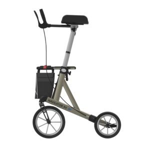 Navigator AIR Outdoor Arthritis Rollator, HMV, Rollator mit Unterarmauflagen für den Innen + Aussenbereich, bis 200kg, inkl. Rückengurt +  Softräder