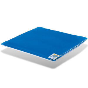 Systam P311C Gelkissen, 40x40cm, HMV, Rollstuhl-Gelkissen mit qualitativ hochwertigem Elastomer, Anti-Dekubitus-Kissen bis 120kg
