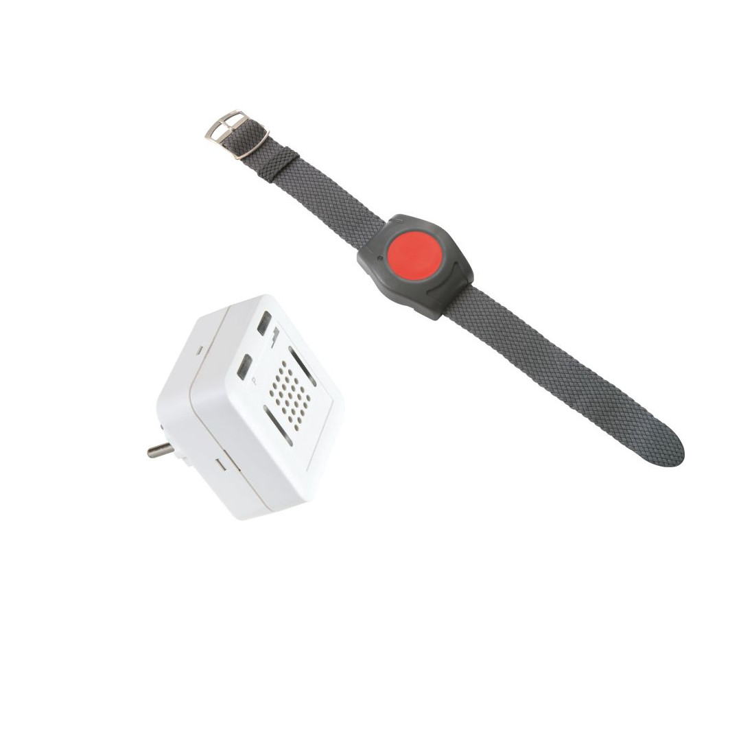 Pflegeruf Set Armband Empfaenger