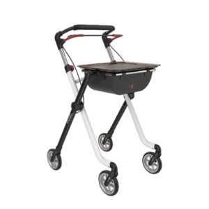 3 x Rehasense Pixel Indoor Rollator, nur 5,2kg, schmale, spezielle funktionale Bauweise, PU-Softbereifung, bis 110kg belastbar