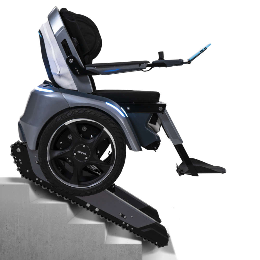 Scewo Bro Rollstuhl Treppe