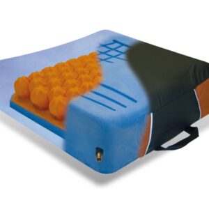 Systam P361CR Viscoflex Air Kissen, 42x42cm, HMV, Hybrid-Kissen 2in1, Viscoflex Kissen mit Polyair, 30-110kg