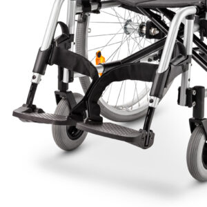 Meyra Eurochair 2 PRO Rollstuhl, Individualmodell Alu-Leichtgewicht, Premiumausstattung mit Anpassrücken bis 130kg Personengewicht (#14511)