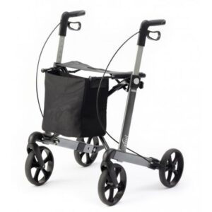 Russka Vital Classic 62 Rollator  in grau (Griffhöhe 74-102cm, Sitzbreite 44,5/36cm) (#10987)