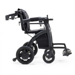Rollz Motion Electric AllinOne, Elektro-Rollator + Elektro-Rollstuhl, bequeme Sitzfläche, 3-in-1-Rollator + Transportrollstuhl + Elektrorollstuhl