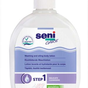 Seni Care rückfettende Waschlotion Packungseinheit: 500 ml in Spenderflasche