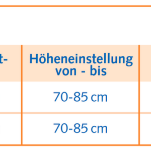 Delficare Variopresa Schwenkstützgriff, HMV, ohne bohren! 80cm Stützklappgriff, Haltegriff mit Klebeadaptern zur Wandmontage, bis 130kg