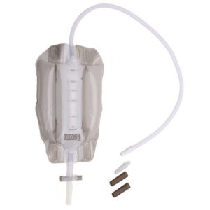 Urosid 3K Beinbeutel, 750ml, Schlauch 50cm, mit Klappventil