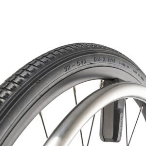 Bereifung Pannensicher mit PU-Einlage und Reifendecke, Größe 1 3/8'', schwarz, für Alber e-motion M25 (nur Bestellung als Aufpreis zusammen mit neuem E-Motion möglich)