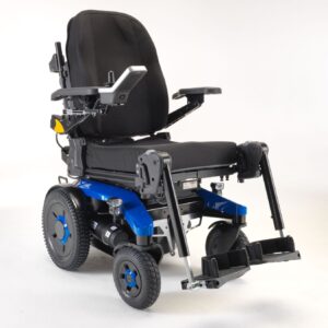 Invacare AVIVA RX40 HD Modulite Elektrorollstuhl (inkl. 120A Power-Modul) XL E-Rollstuhl extra breit und belastbar bis 160kg
