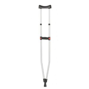 Achselstütze Quick´n Easy soft 1Stück, Krücke, Gehstütze, schwarz, ohne Werkzeug einstellbar, Achsel:118-138cm