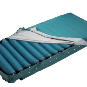 TheraKair Visio Low Air Loss (LAL) Matratze, Druckentlastung mit Pulsationstherapie, Anti-Dekubitus-Matratze bis Grad IV, mit Heizelement (Mikroklima), zur Schmerztherapie geeignet, Patientengewicht 23-135kg