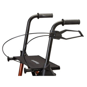 Rollator Taima M mit Einhandbremse links, fertig montiert, besonders geeignet für Schlaganfall-Patienten (#1236150)