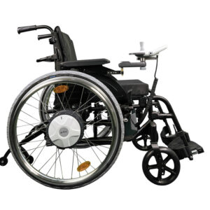 MIETEN = E-fix E35 combi inkl. Rollstuhl Invacare Action 4 NG SB45.5cm, auspacken + sofort starten, inkl. Schwenkarm, Dauer-Mietpreis pro Monat, Laufzeit ab 6 Monate