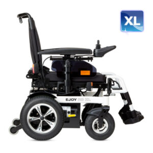 EJOY RD XL Elektrorollstuhl mit Heckantrieb, 6 km/h, inkl. Federung hinten mit Einzelradaufhängung, HMV, Luftbereifung, bis 170kg