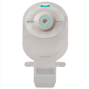 SenSura Mio Konvex Light Soft einteilig Ausstreifbeutel, Maxi, Stomagröße 35mm, Lichtgrau, P=10 Stück, PZN 11099102