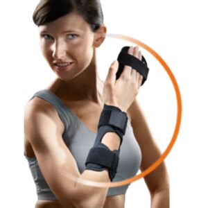 Sporlastic Manu-Hit Digitus, schwarz, versch. Größen