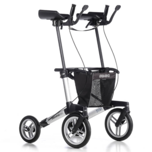 Sunrise Medical Gemino 60 Walker UAL, Outdoor-Rollator mit Unterarmauflagen, Personengröße 150-200cm, bis 130 kg belastbar