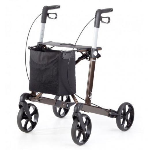rollator vital mokka